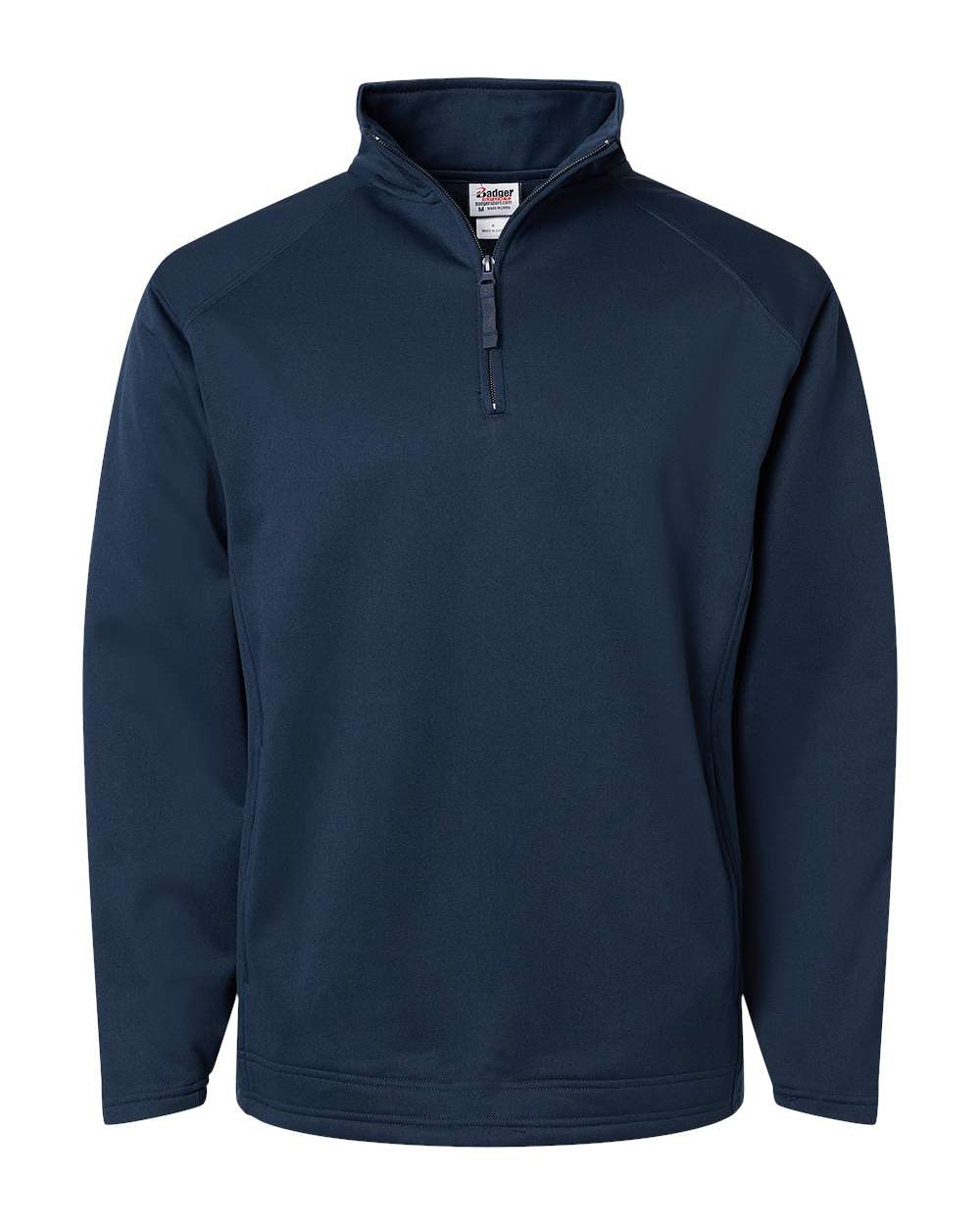 Badger – – Performance Fleece Quarter – Zip Pullover – Navy Badger – – Performance Fleece Quarter – Zip Pullover – Navy