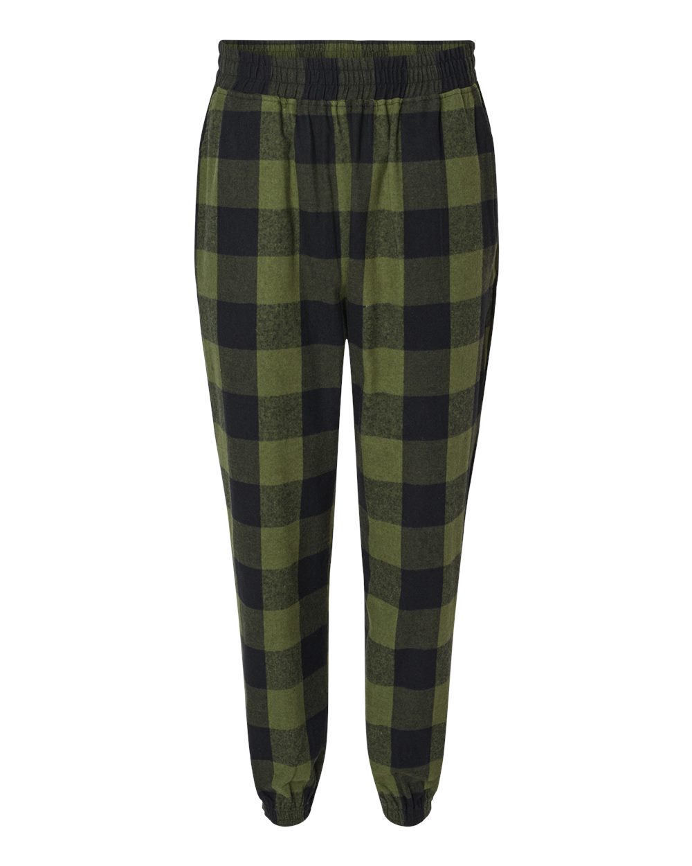 Burnside – – Flannel Joggers – Army Black Burnside – – Flannel Joggers – Army Black