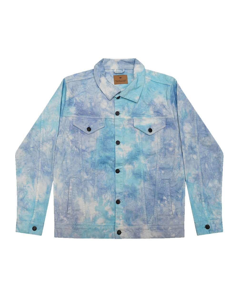 Colortone – – Tie – Dyed Denim Jacket – Lagoon Colortone – – Tie – Dyed Denim Jacket – Lagoon