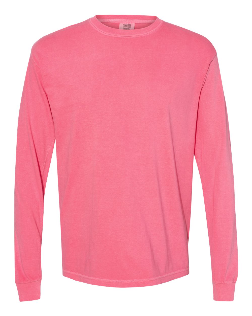 Comfort Colors – – Garment – Dyed Heavyweight Long Sleeve T – Shirt – Crunchberry Comfort Colors – – Garment – Dyed Heavyweight Long Sleeve T – Shirt – Crunchberry