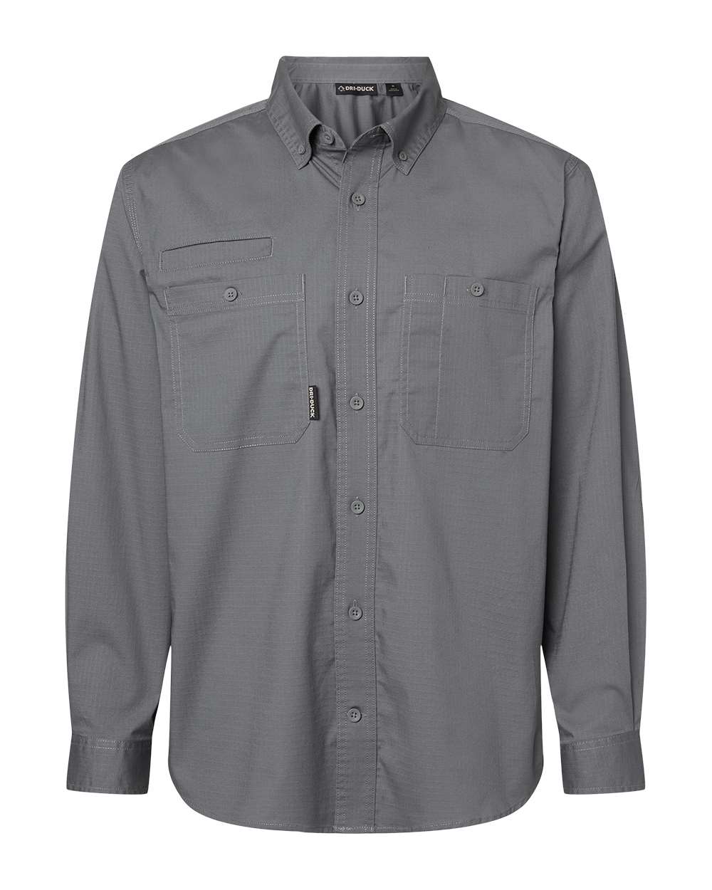 DRI DUCK – – Craftsman Woven Shirt – Gunmetal
