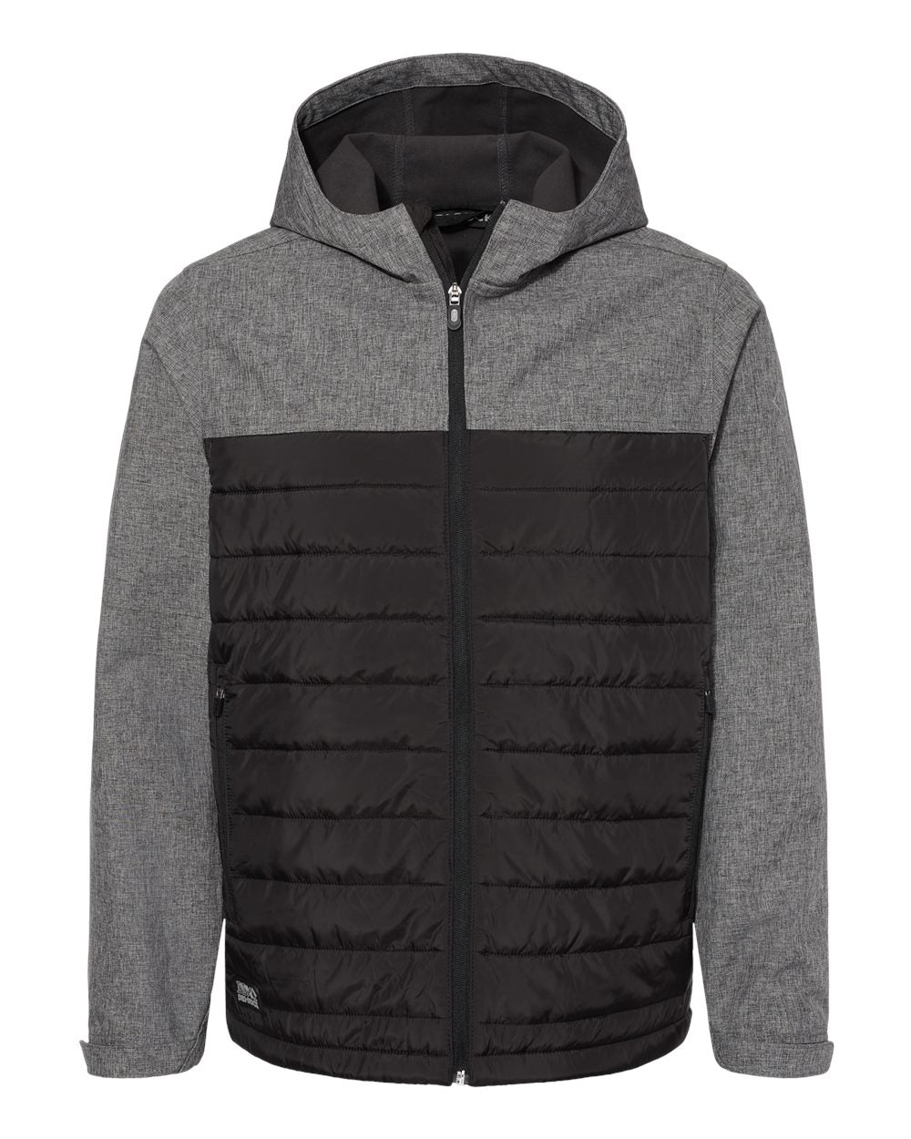 DRI DUCK – – Pinnacle Soft Shell Puffer Jacket – Black Heather Black – DRI DUCK – – Pinnacle Soft Shell Puffer Jacket – Black Heather Black –