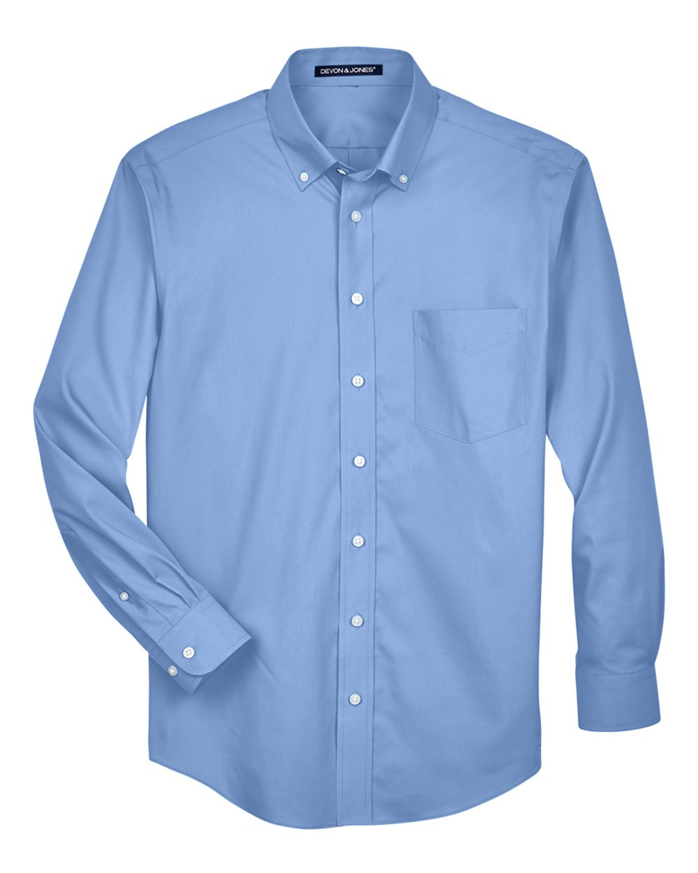 Devon & Jones – D – Men’s Crown Collection Oxford Woven Dress Shirt – Light Blue Devon & Jones – D – Men’s Crown Collection Oxford Woven Dress Shirt – Light Blue