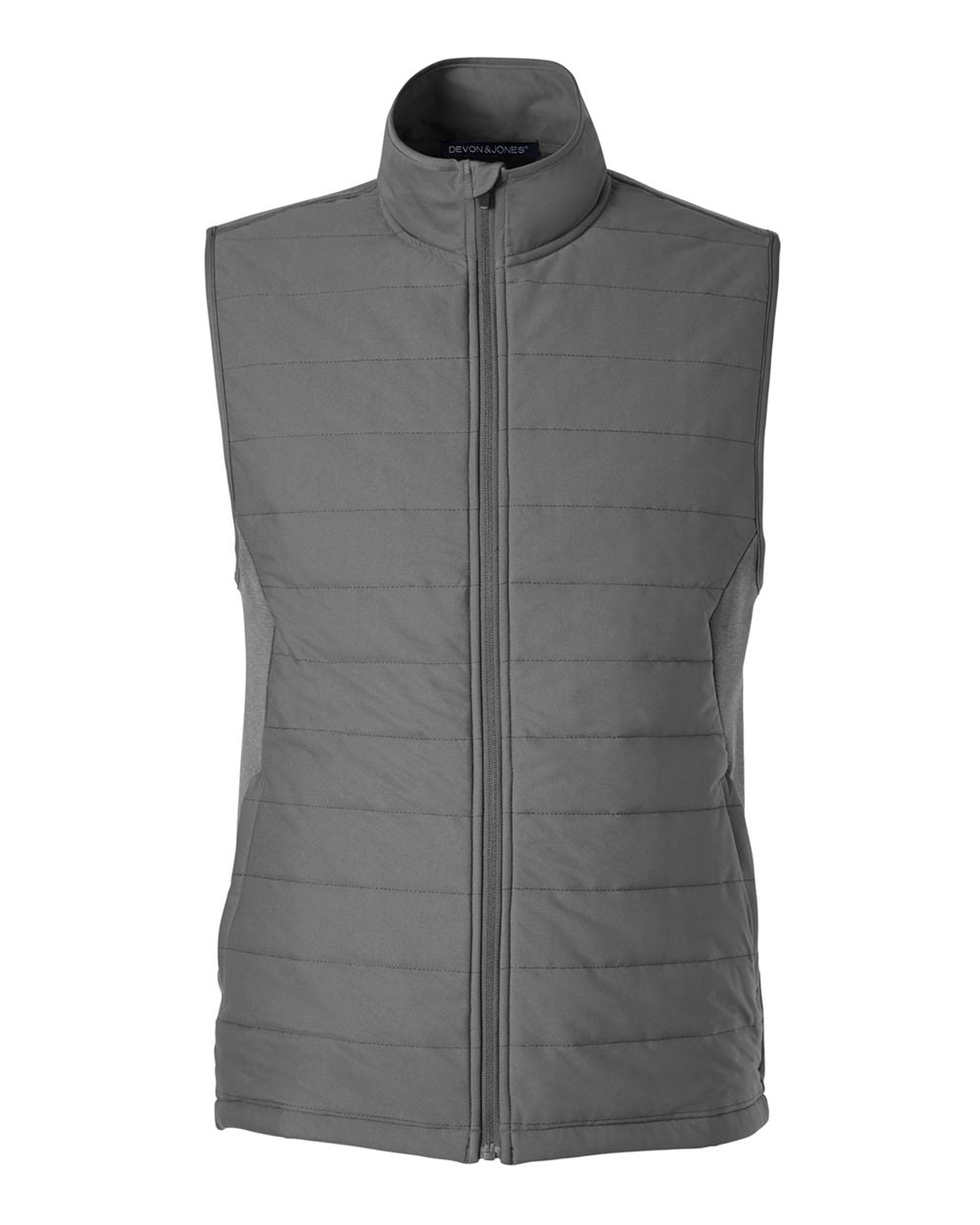 Devon & Jones – DG – Men’s New Classics Charleston Hybrid Vest – Graphite Melange Graphite – Devon & Jones – DG – Men’s New Classics Charleston Hybrid Vest – Graphite Melange Graphite –