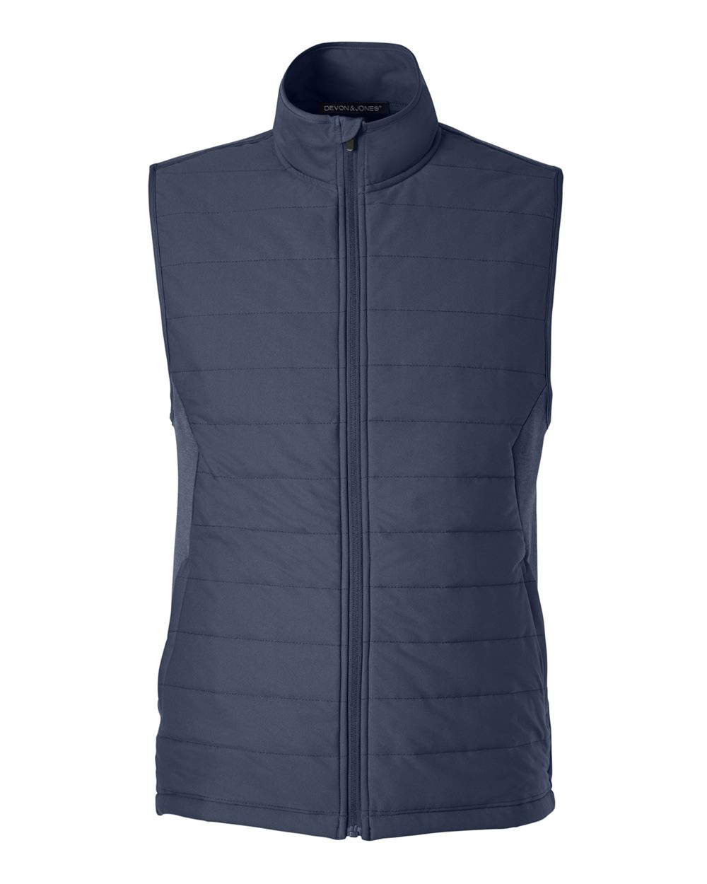 Devon & Jones – DG – Men’s New Classics Charleston Hybrid Vest – Navy Melange Navy – Devon & Jones – DG – Men’s New Classics Charleston Hybrid Vest – Navy Melange Navy –