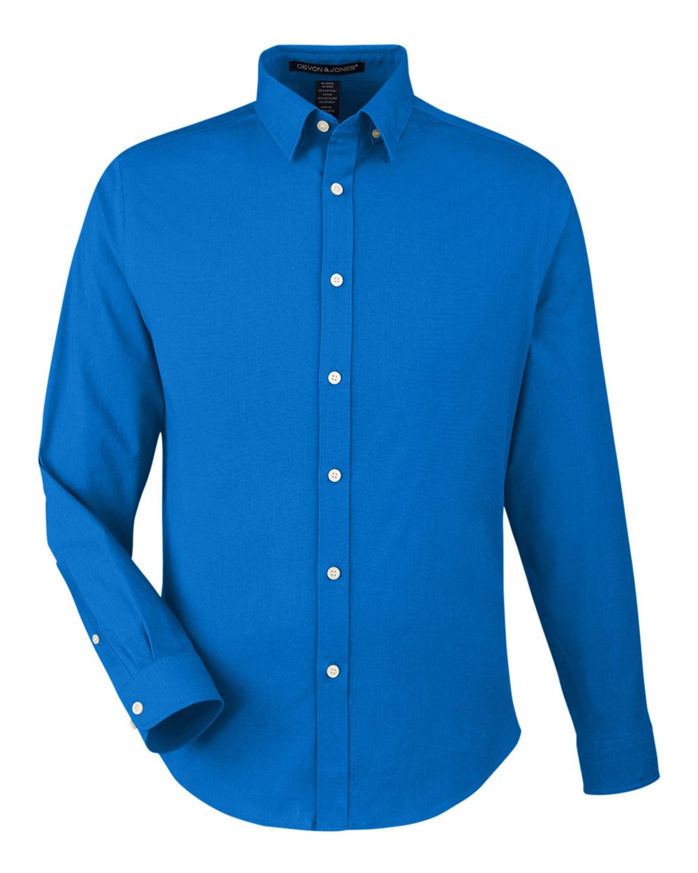 Devon & Jones – DG – Men’s CrownLux Performance Spencer Poplin Dress Shirt – French Blue Melange Devon & Jones – DG – Men’s CrownLux Performance Spencer Poplin Dress Shirt – French Blue Melange