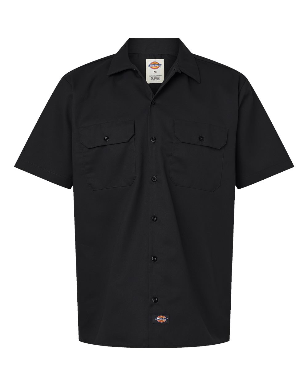 Dickies – – Short Sleeve Work Shirt – Black – Dickies – – Short Sleeve Work Shirt – Black –