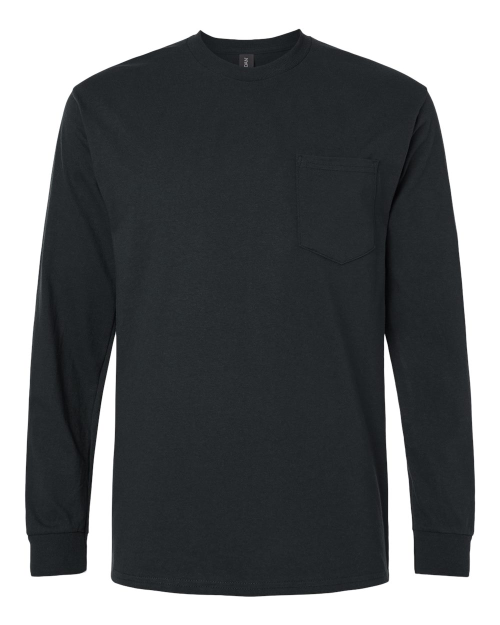 Gildan – – Ultra Cotton Long Sleeve Pocket T – Shirt – Black Gildan – – Ultra Cotton Long Sleeve Pocket T – Shirt – Black