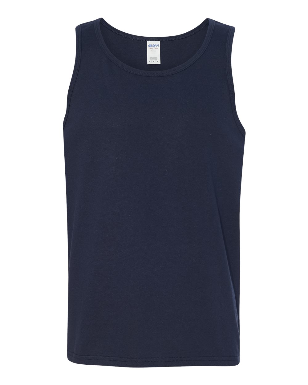 Gildan – – Heavy Cotton Tank Top – Navy – Gildan – – Heavy Cotton Tank Top – Navy –