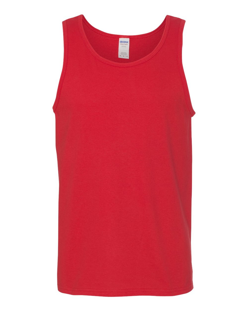 Gildan – – Heavy Cotton Tank Top – Red Gildan – – Heavy Cotton Tank Top – Red