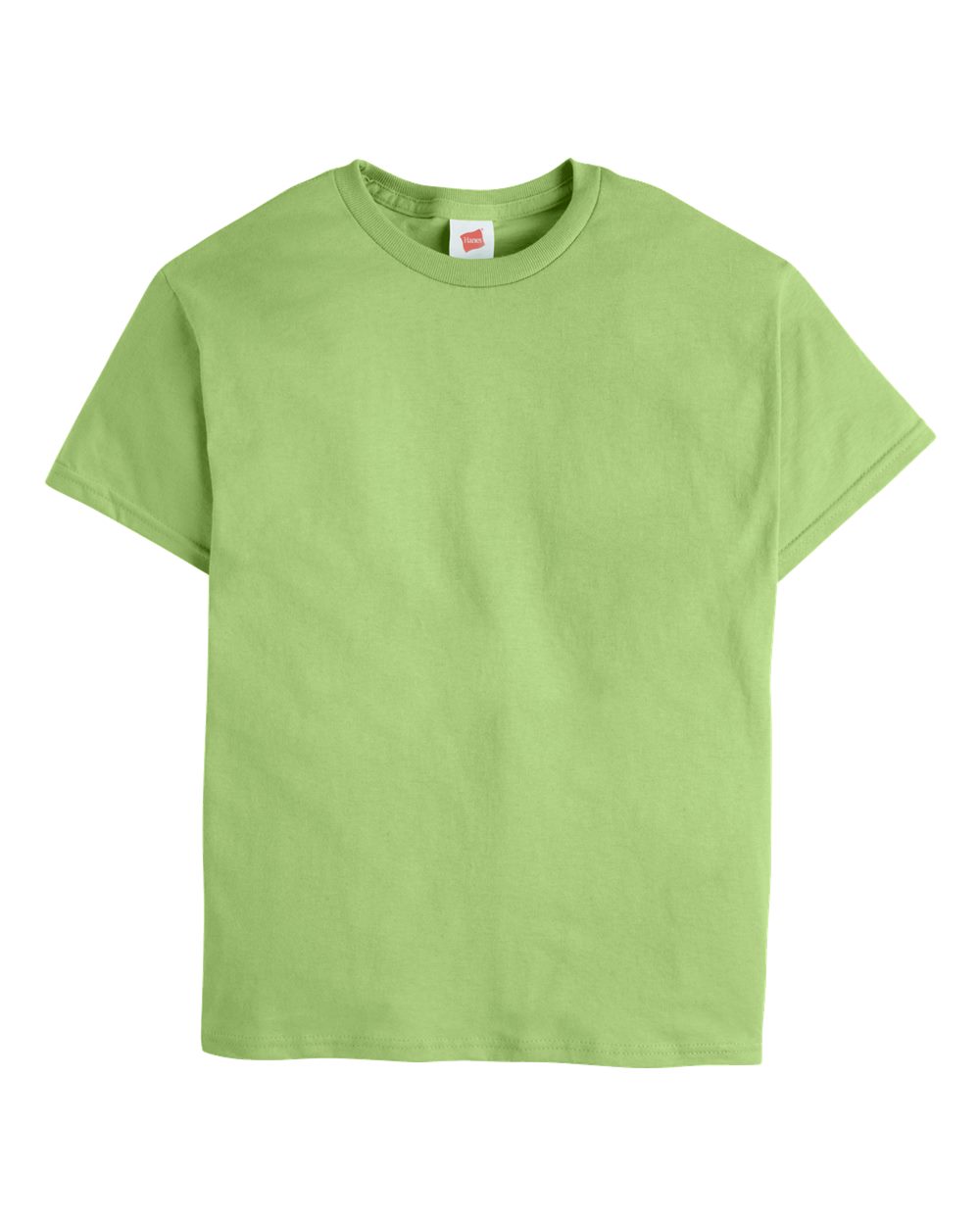 Hanes – – Essential – T Youth T – Shirt – Lime