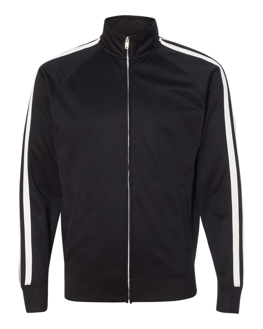 Independent Trading Co. – EXPPTZ – Lightweight Poly – Tech Full – Zip Track Jacket – Black Independent Trading Co. – EXPPTZ – Lightweight Poly – Tech Full – Zip Track Jacket – Black