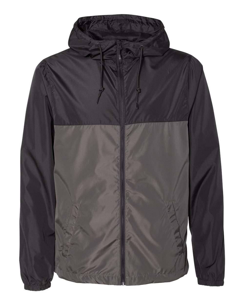 Independent Trading Co. – EXPLWZ – Lightweight Windbreaker Full – Zip Jacket – Black Graphite Independent Trading Co. – EXPLWZ – Lightweight Windbreaker Full – Zip Jacket – Black Graphite
