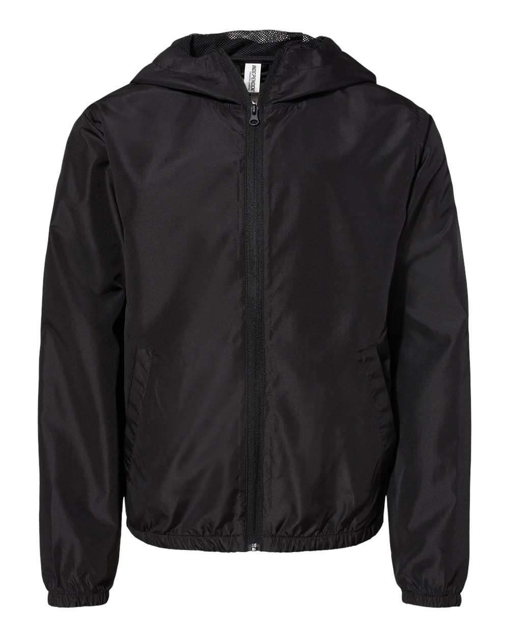 Independent Trading Co. – EXPYWZ – Youth Lightweight Windbreaker Full – Zip Jacket – Black Independent Trading Co. – EXPYWZ – Youth Lightweight Windbreaker Full – Zip Jacket – Black