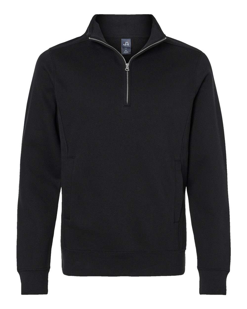 J. America – – Heavyweight Fleece Quarter – Zip Sweatshirt – Black – J. America – – Heavyweight Fleece Quarter – Zip Sweatshirt – Black –