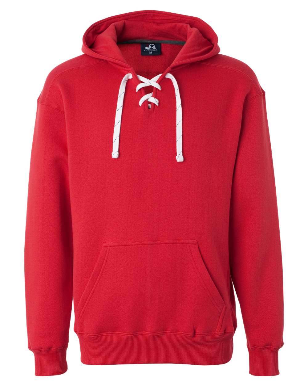 J. America – – Sport Lace Hooded Sweatshirt – Red J. America – – Sport Lace Hooded Sweatshirt – Red
