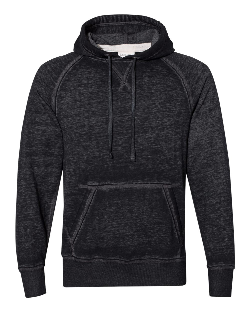 J. America – – Vintage Zen Fleece Hooded Sweatshirt – Twisted Black J. America – – Vintage Zen Fleece Hooded Sweatshirt – Twisted Black
