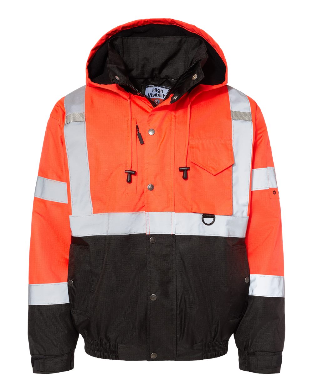 Kishigo – JS – – Ripstop Bomber Jacket – Fluorescent Red – Kishigo – JS – – Ripstop Bomber Jacket – Fluorescent Red –