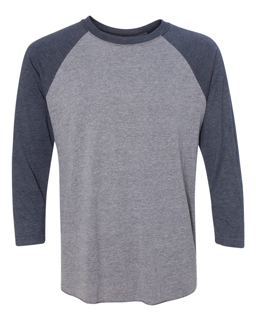 Next Level – – Triblend Three – Quarter Raglan T – Shirt – Vintage Navy Sleeves Premium Heather Body Next Level – – Triblend Three – Quarter Raglan T – Shirt – Vintage Navy Sleeves Premium Heather Body