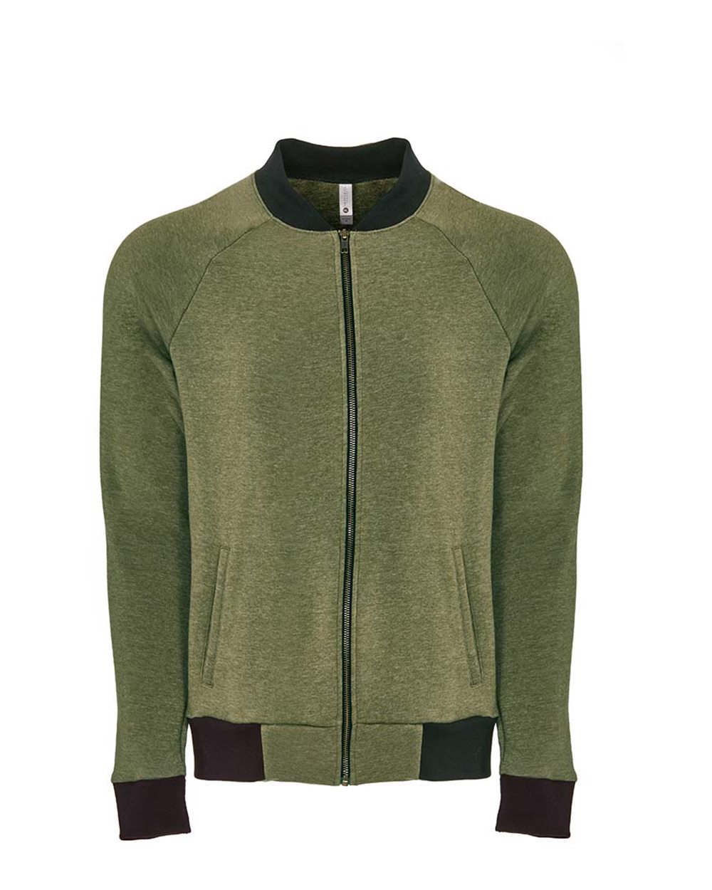 Next Level – – Malibu Bomber Jacket – Heather Military Green Next Level – – Malibu Bomber Jacket – Heather Military Green