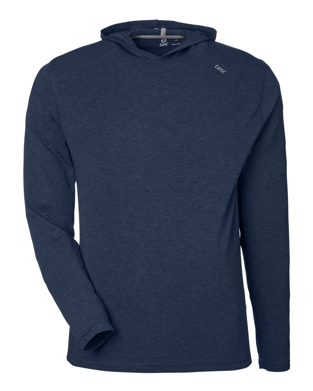 TASC Performance Inc – TMH – Carrollton Lightweight Hooded Long Sleeve T – Shirt – Classic Navy Heather