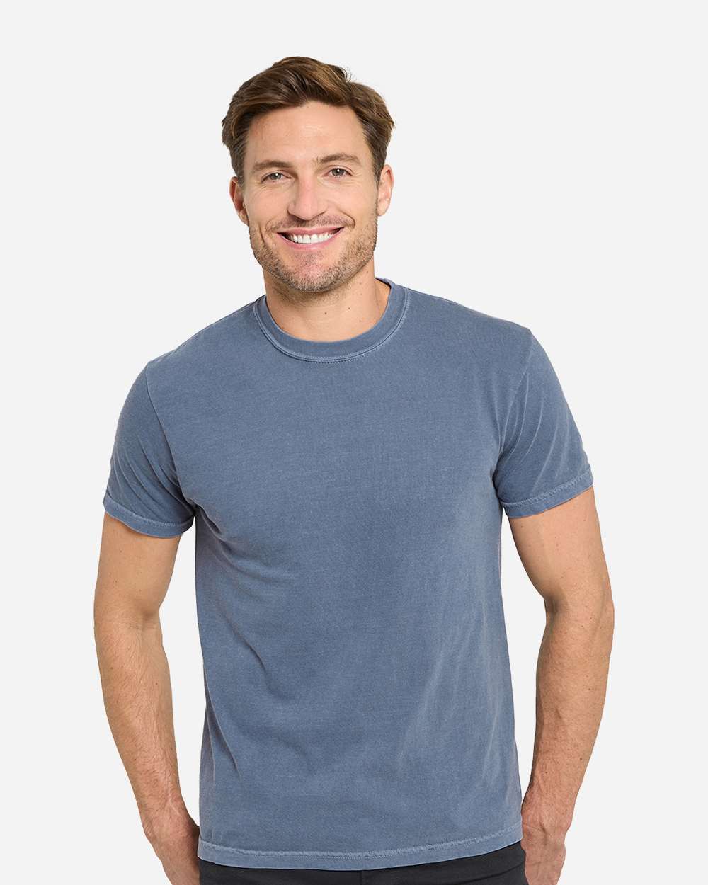 Threadfast Apparel – C – Colors Garment – Dyed T – Shirt – Vintage Denim Threadfast Apparel – C – Colors Garment – Dyed T – Shirt – Vintage Denim