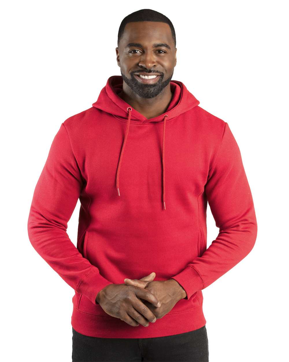 Threadfast Apparel – H – Ultimate Fleece Pullover Hooded Sweatshirt – Red – Threadfast Apparel – H – Ultimate Fleece Pullover Hooded Sweatshirt – Red –