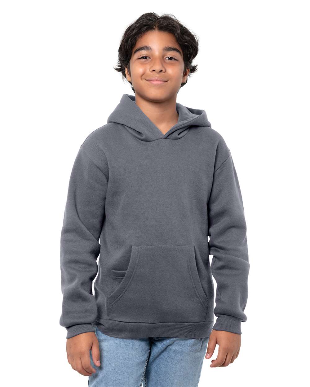 Threadfast Apparel – TB – Epic Youth Fleece Pullover Hooded Sweatshirt – Charcoal Threadfast Apparel – TB – Epic Youth Fleece Pullover Hooded Sweatshirt – Charcoal