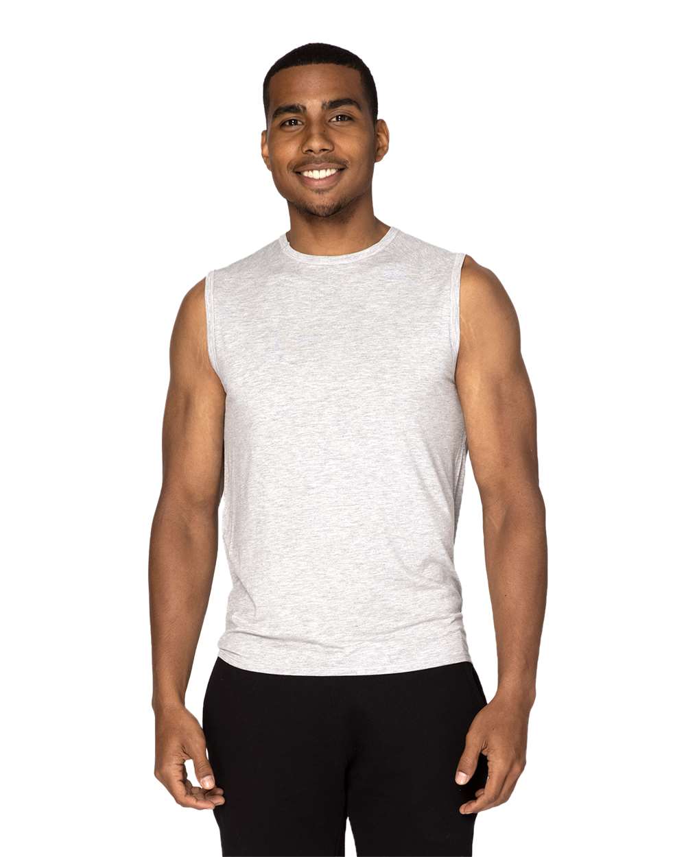 Threadfast Apparel – T – Impact Tank Top – Heather Grey