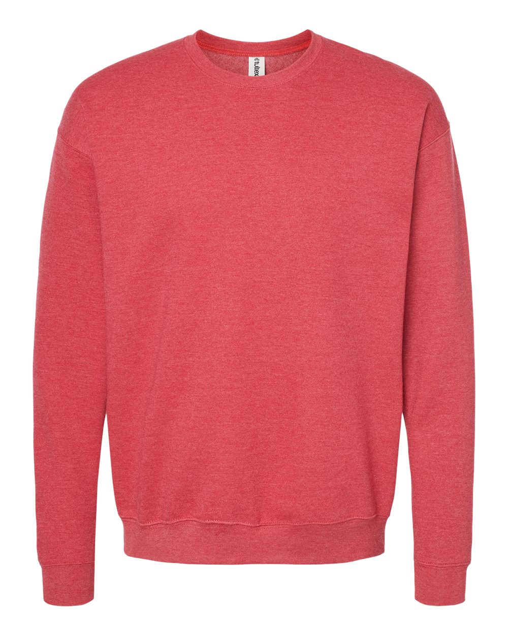 Tultex – – Fleece Crewneck Sweatshirt – Red Tultex – – Fleece Crewneck Sweatshirt – Red