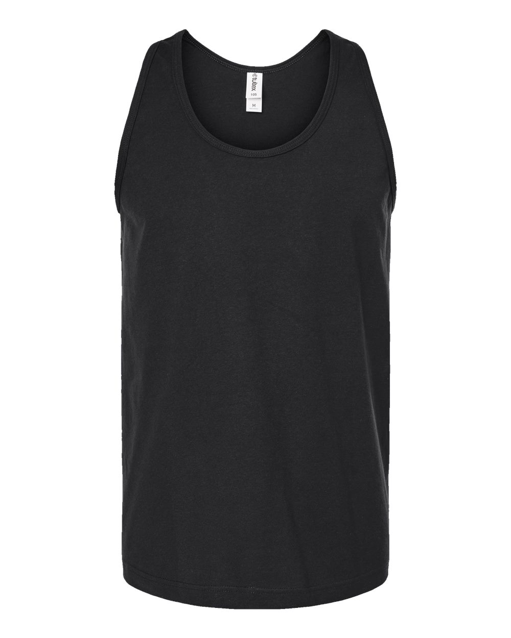 Tultex – S – Fine Jersey Tank Top – Black