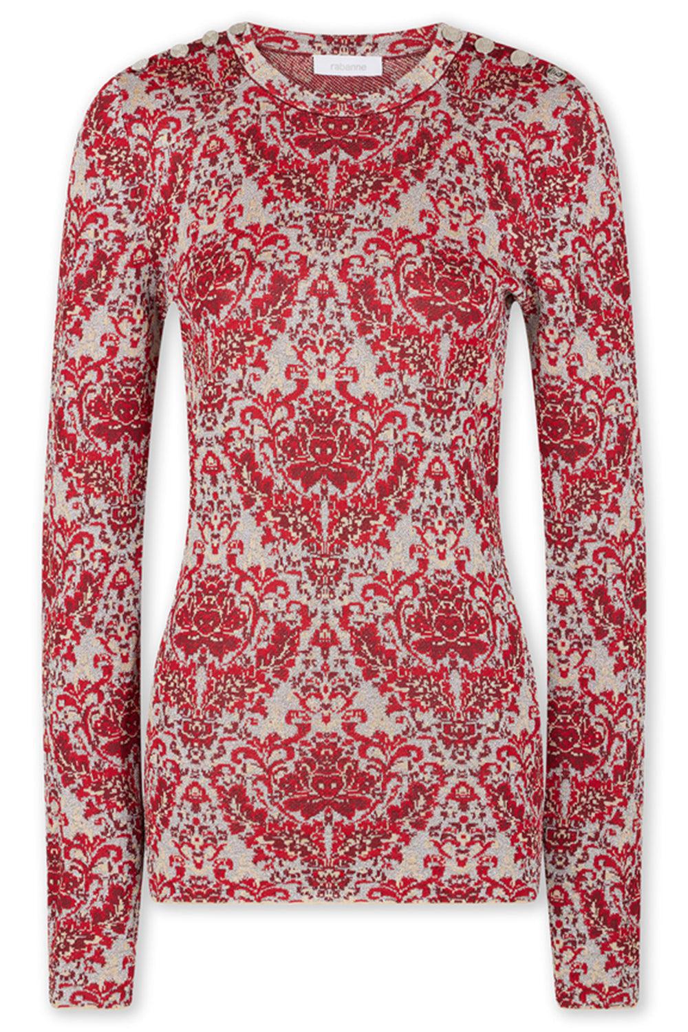 LONG SLEEVE PAISLEY TOP LONG SLEEVE PAISLEY TOP