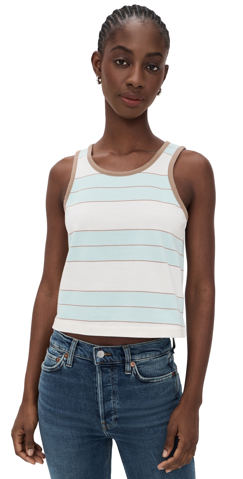 REDONE Bama Tank Top Light Mint REDONE Bama Tank Top Light Mint
