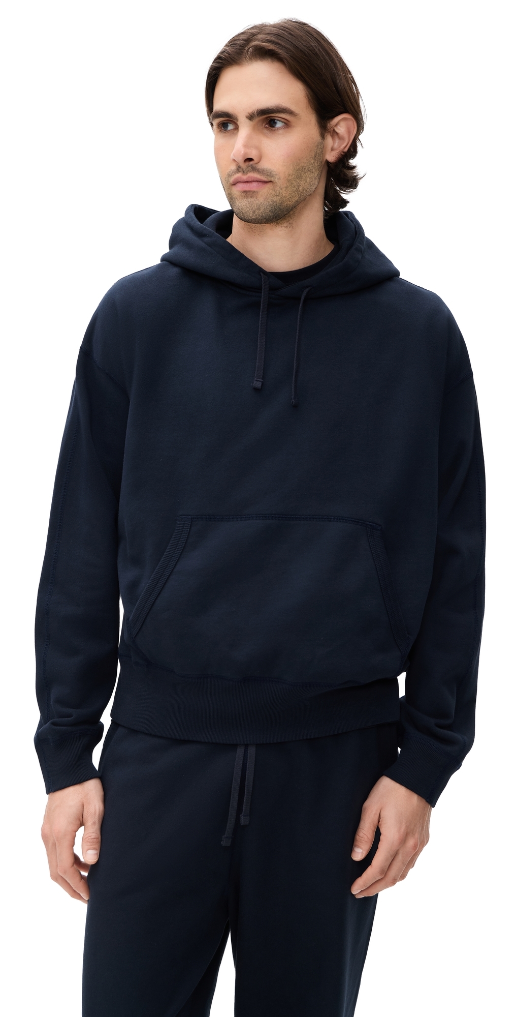 Reigning Champ Mid-weight Terry Relaxed Hoodie Navy Reigning Champ Mid-weight Terry Relaxed Hoodie Navy
