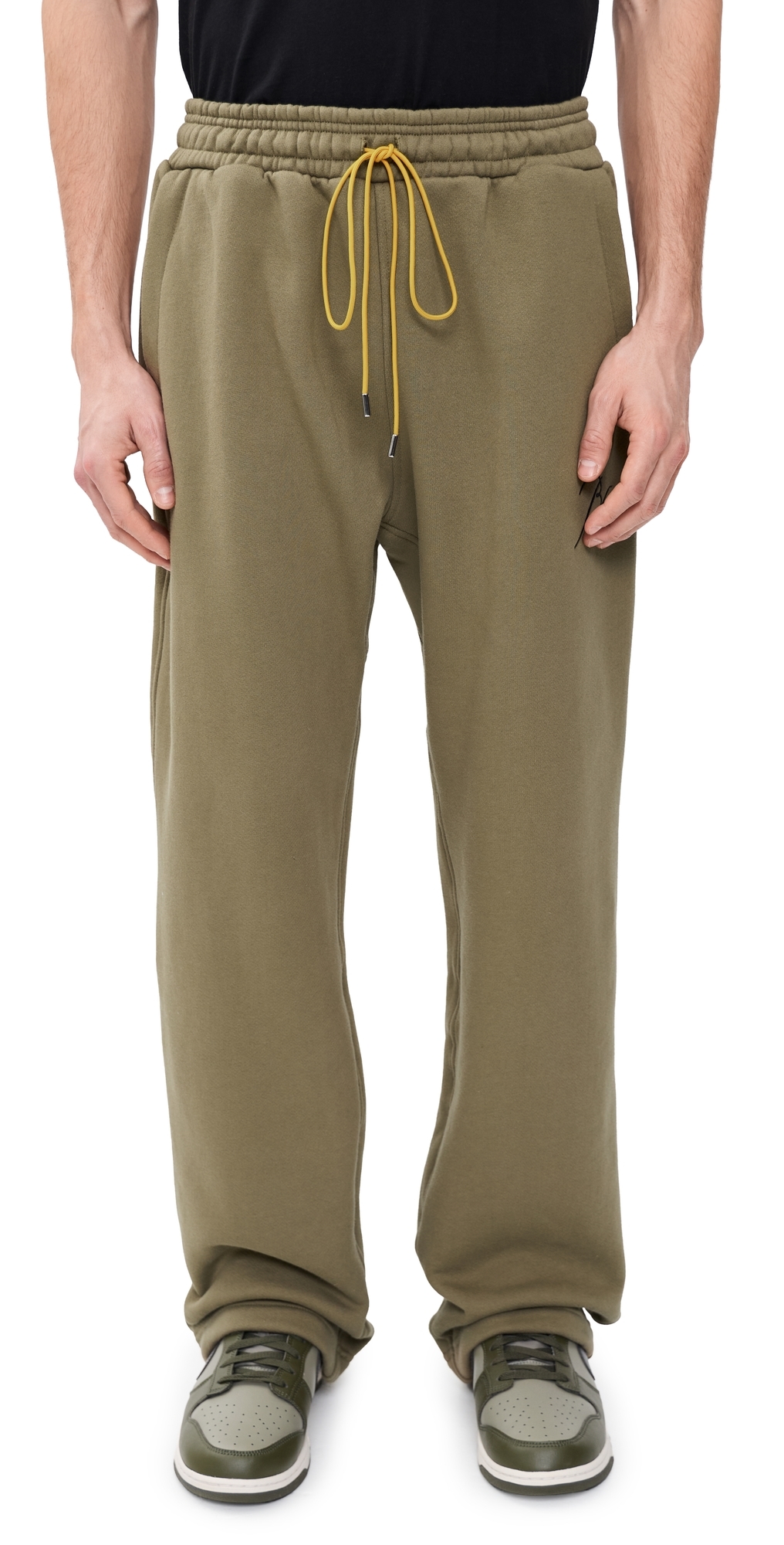 Rhude Classique Sweatpants Moss GreenBlack