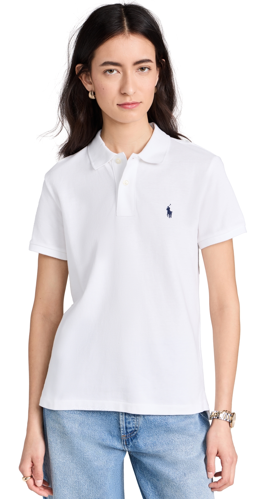Polo Ralph Lauren Classic Fit Polo Shirt White Polo Ralph Lauren Classic Fit Polo Shirt White