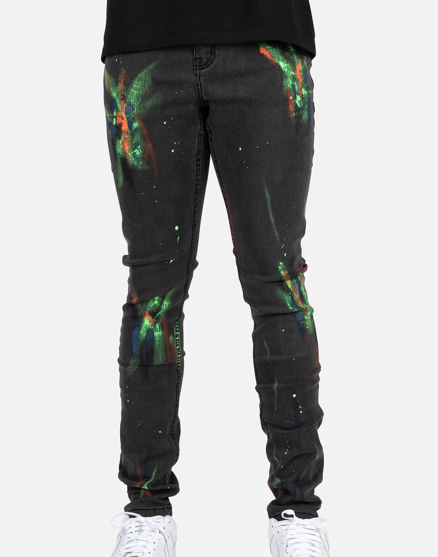 Serenede OPTICAL AURA PAINTED JEANS Serenede OPTICAL AURA PAINTED JEANS
