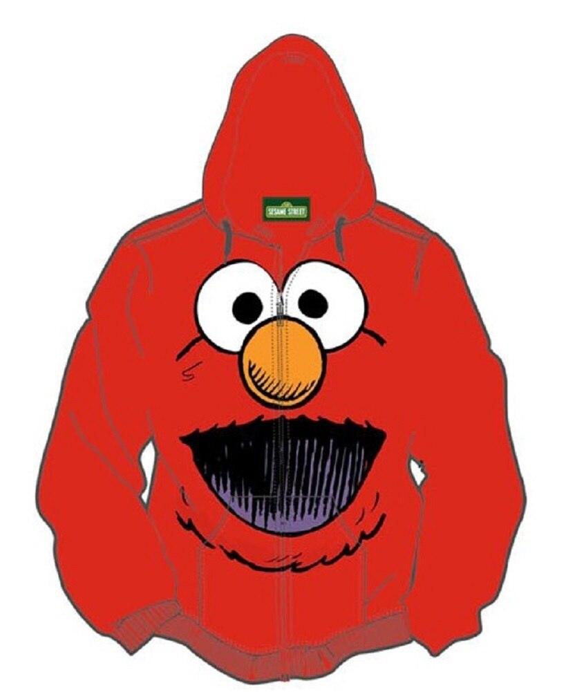 Sesame Street Elmo Hoodie Sweatershirt Jacket Sesame Street Elmo Hoodie Sweatershirt Jacket