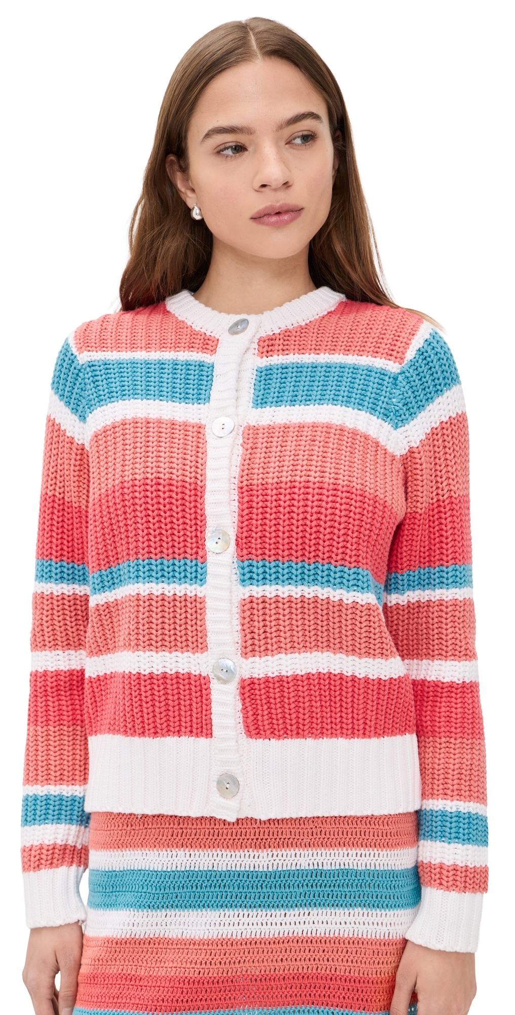 Show Me Your Mumu Camden Cardigan Cabana Stripe Knit Show Me Your Mumu Camden Cardigan Cabana Stripe Knit