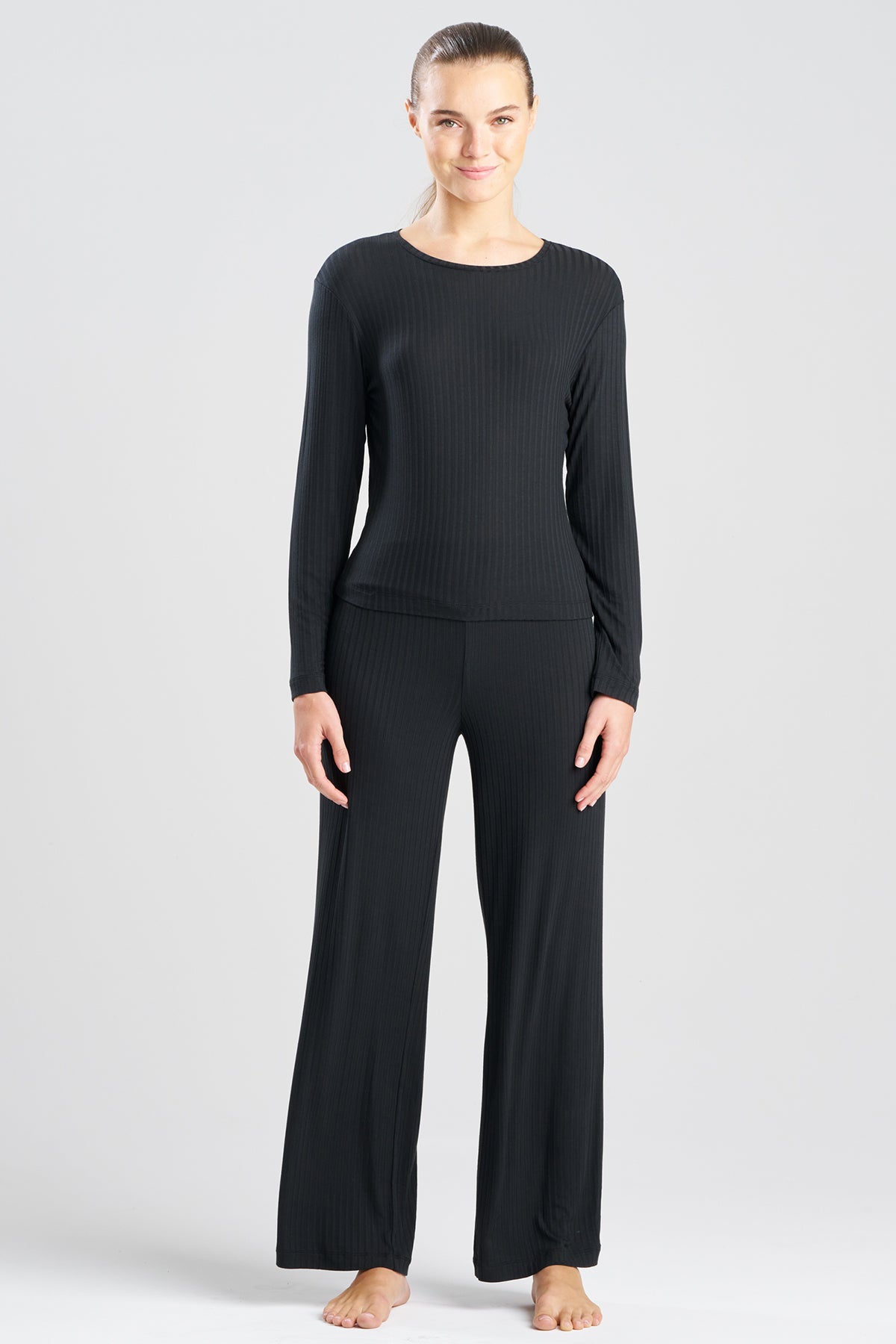 Skye Rib Ease Long Sleeve Top