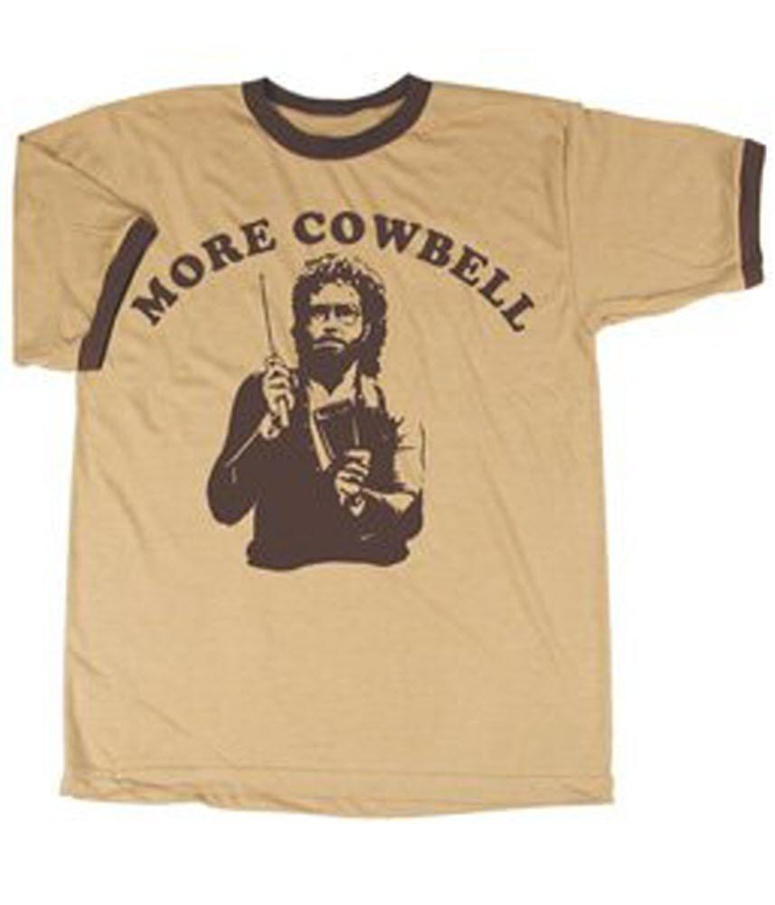 SNL More Cowbell CreamTan shirt – SNL More Cowbell CreamTan shirt –
