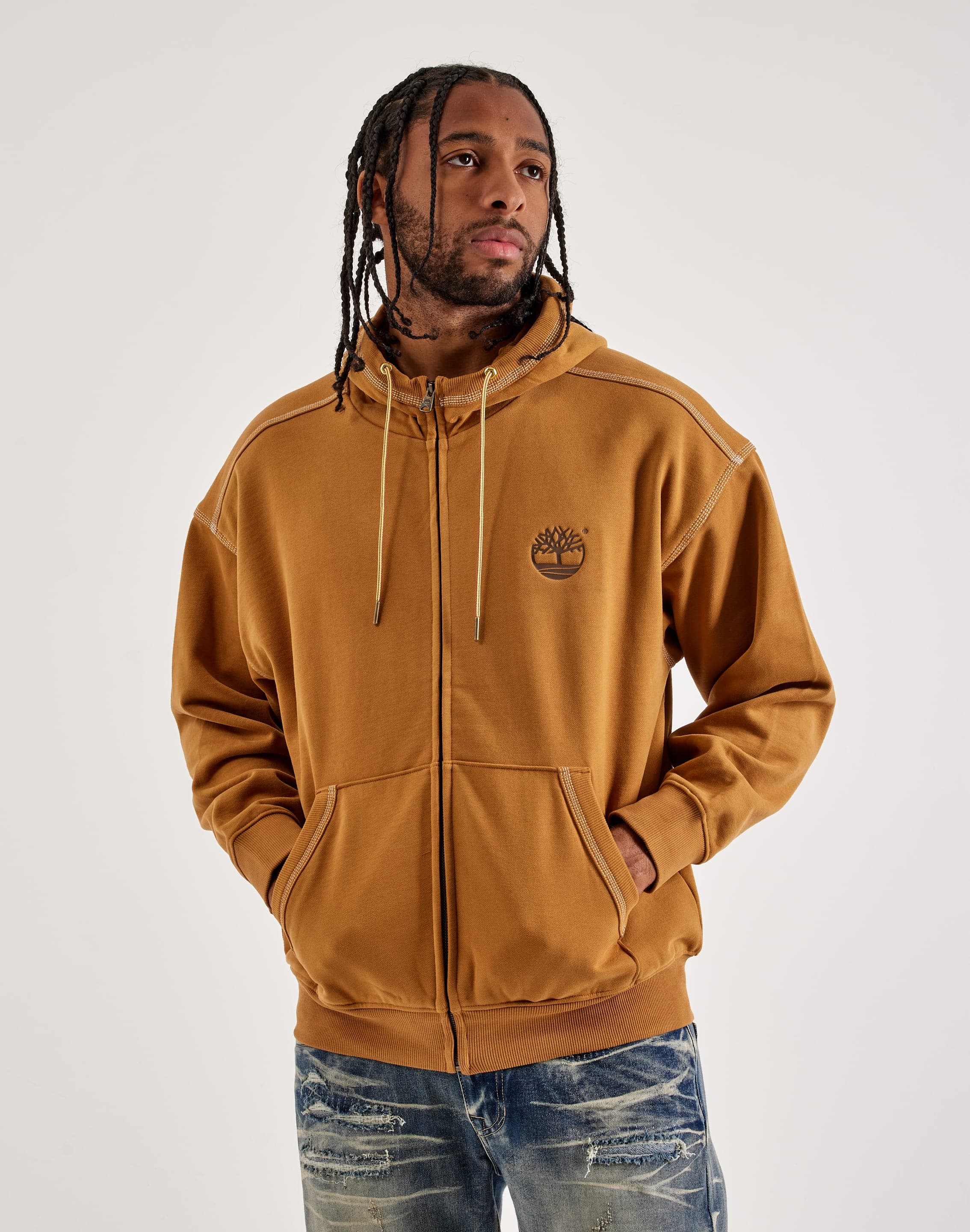 Timberland Full-Zip Fleece Hoodie