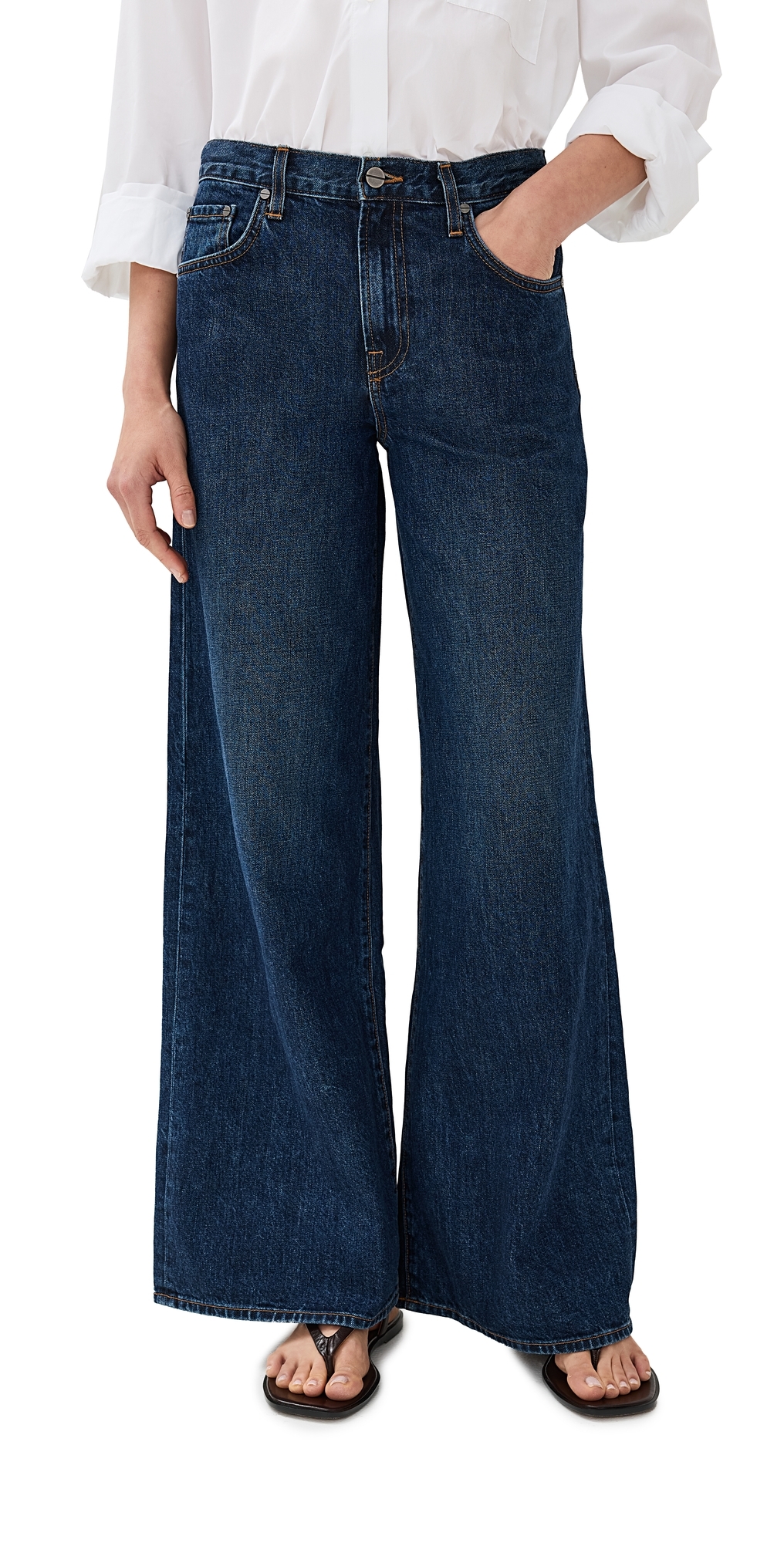 TWP Tiny Dancer Jeans Dark Wash TWP Tiny Dancer Jeans Dark Wash