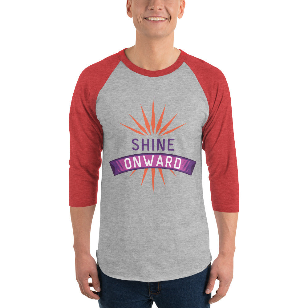Embrace the Glow – Sleeve Raglan Shirt – Heather GreyHeather Red Embrace the Glow – Sleeve Raglan Shirt – Heather GreyHeather Red