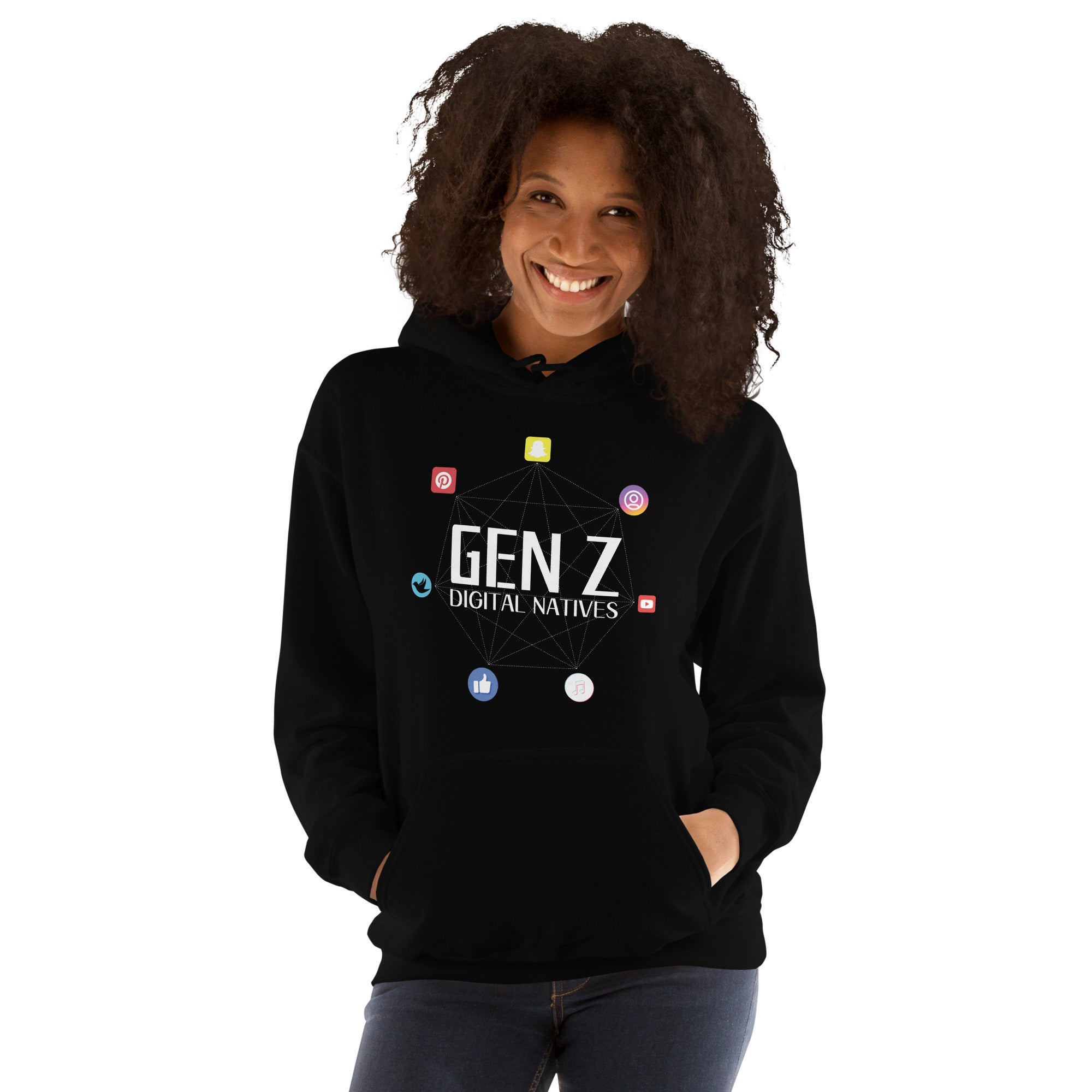 Gift the Gen Z Vibe Digital Natives Hoodie Gift the Gen Z Vibe Digital Natives Hoodie