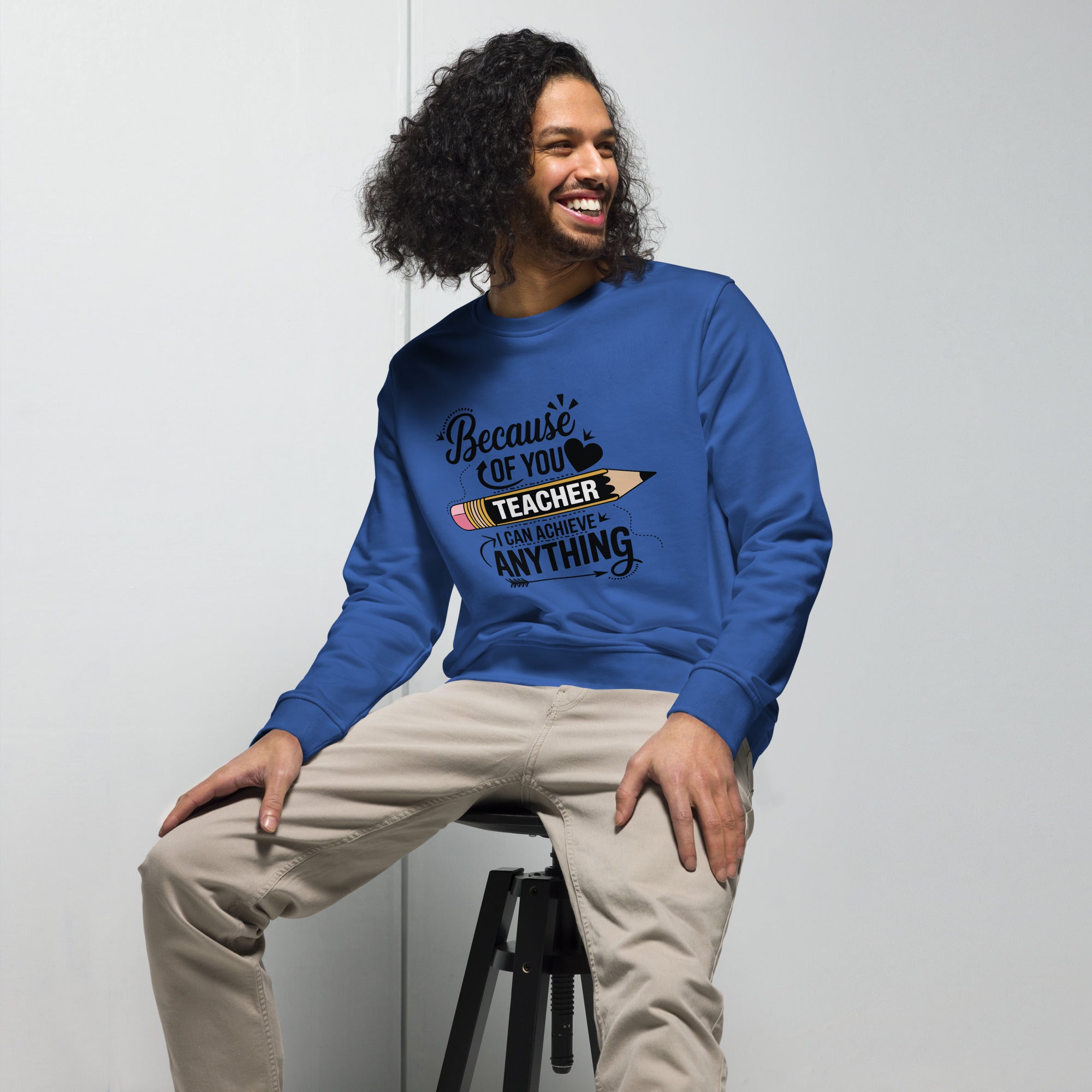 Organic Thank You Sweatshirt for Teachers Organic Thank You Sweatshirt for Teachers