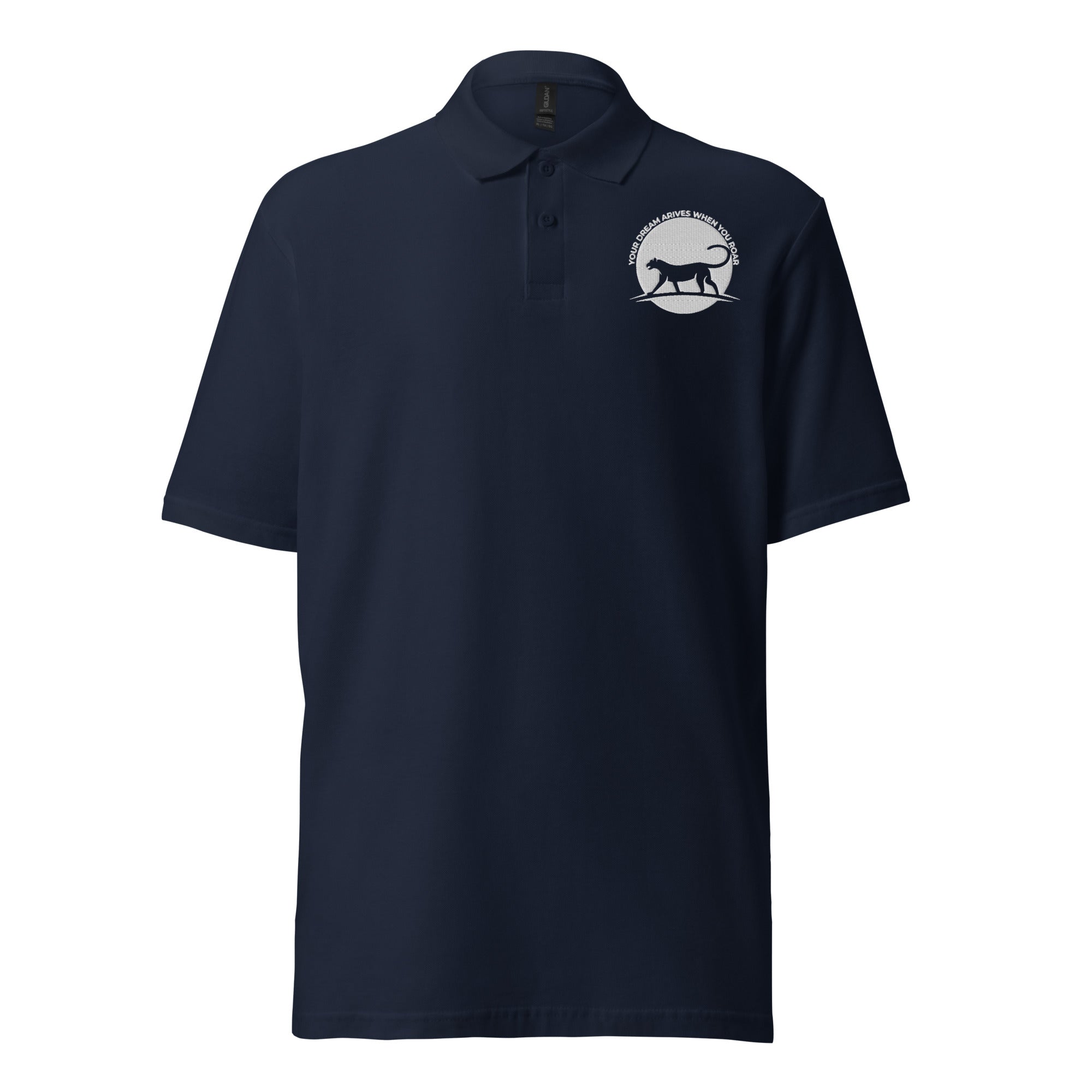 Roar Forward Polo Shirt A Gift of Strength and Drive Roar Forward Polo Shirt A Gift of Strength and Drive