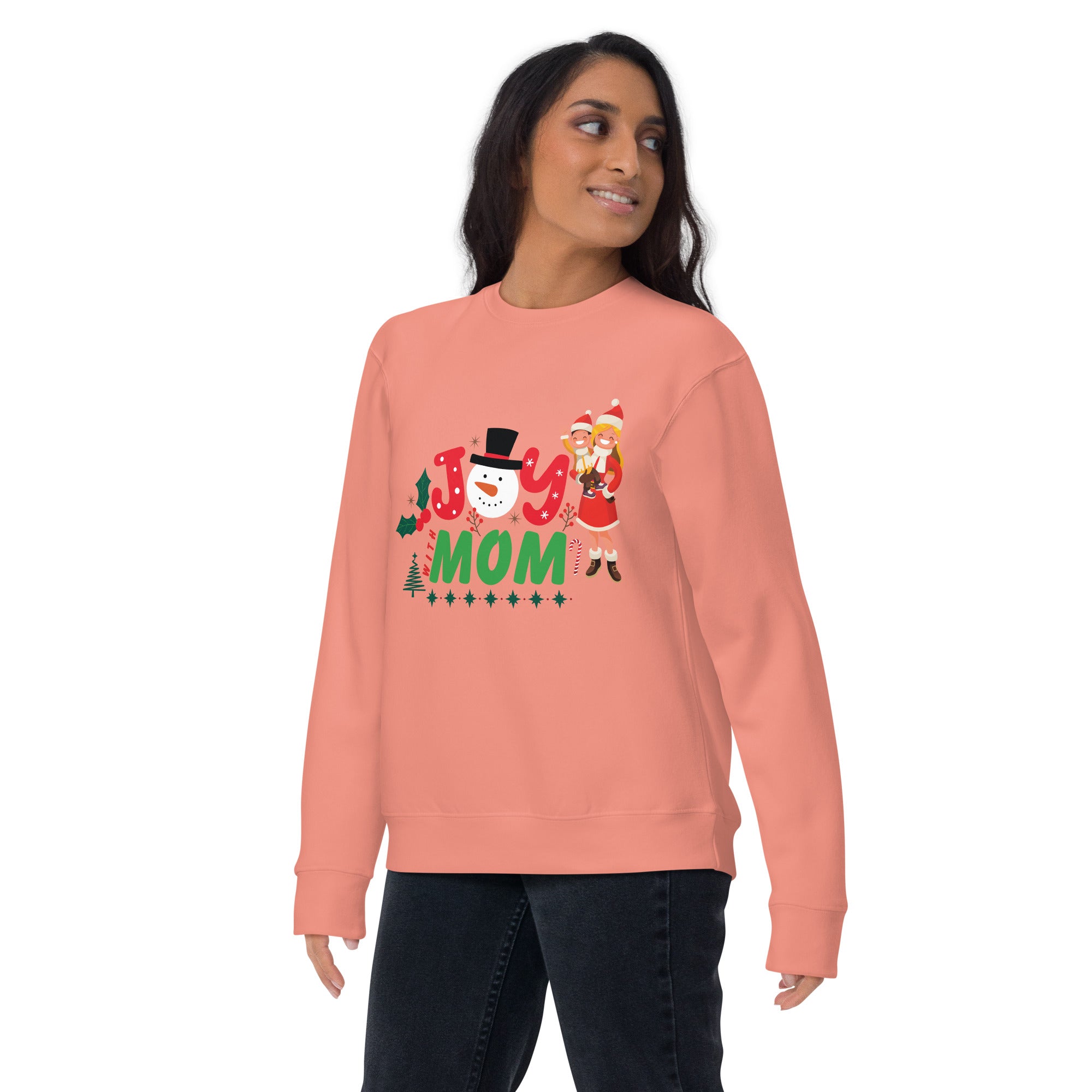 Festive Sweatshirt for Mom Santa’s Holiday Helper Festive Sweatshirt for Mom Santa’s Holiday Helper