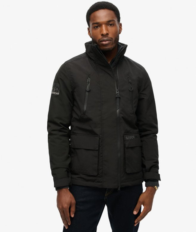 Superdry Men’s Men’s Ultimate Windbreaker Jacket Black Superdry Men’s Men’s Ultimate Windbreaker Jacket Black