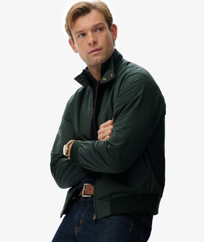 Superdry Men’s Classic Harrington Jacket Green
